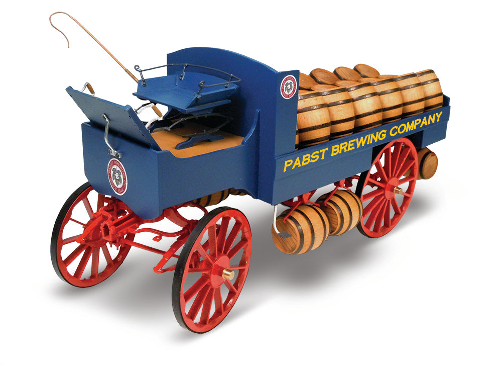 Model Trailways Beer Wagon 1:12 Scale
