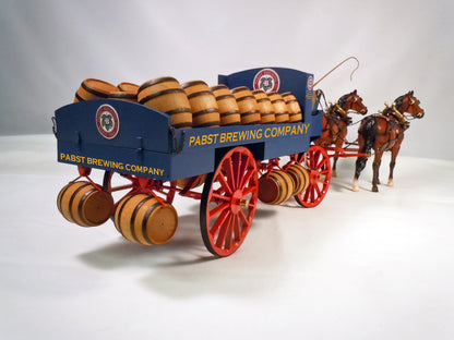 Beer Wagon Harnessed Breyer Horses Combo 1:12 Scale