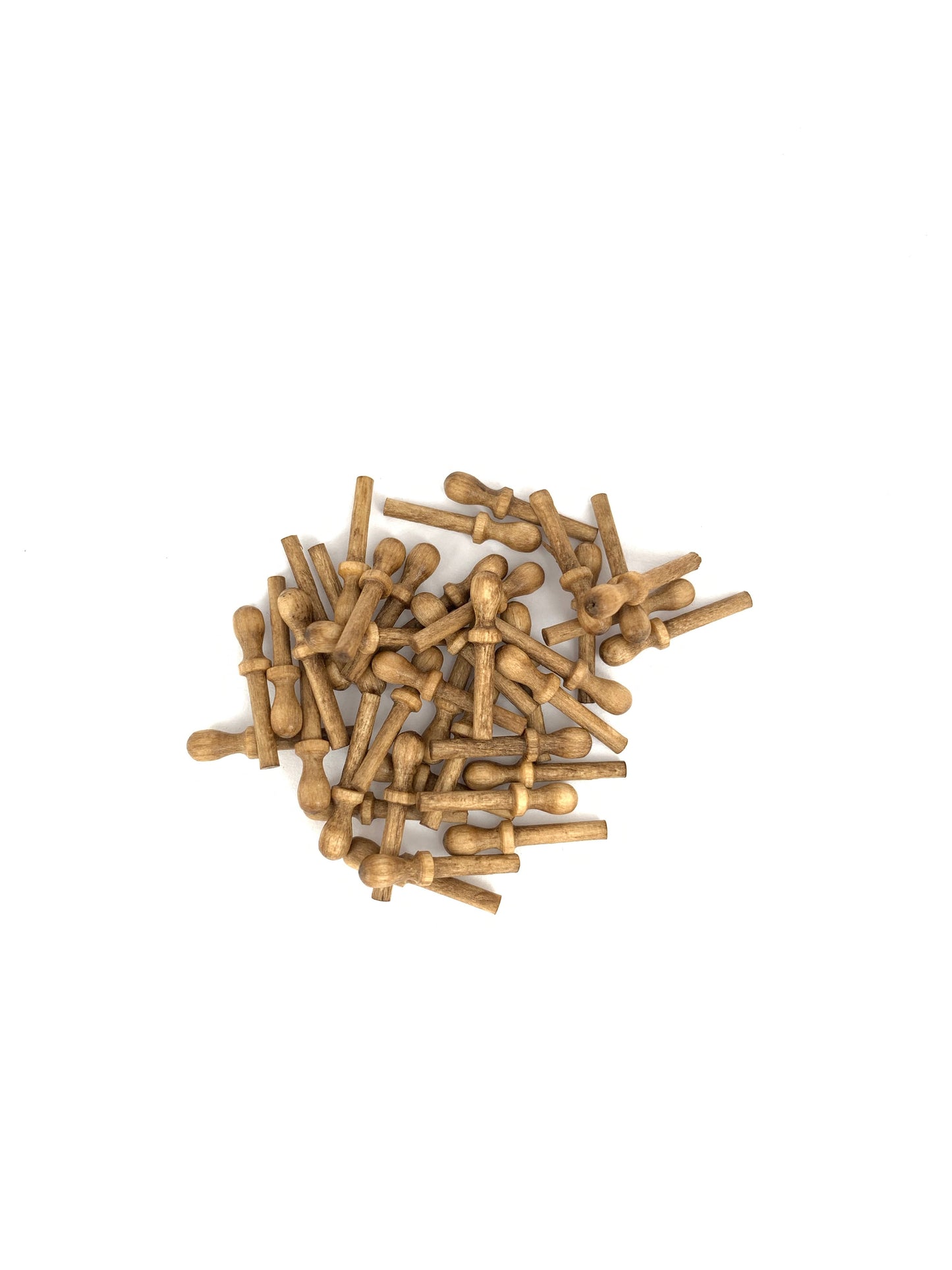 Model Expo - 9/16" (14mm) Walnut Belaying Pin 40 pcs
