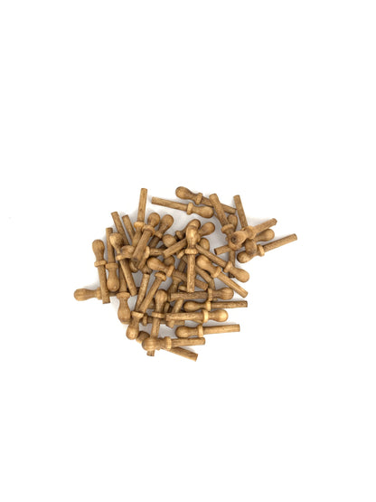 1/4" (6mm) Walnut Belaying Pin 40 pcs