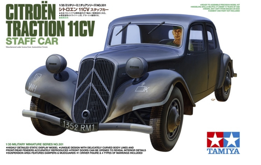 Tamiya - Citroen Traction 11 CV [Limited Edition] - Scale 1/35