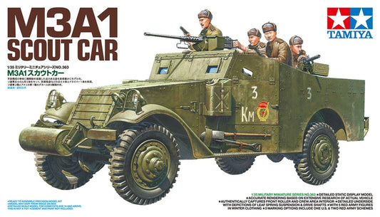 Tamiya - M3A1 Scout Car - Scale 1/35