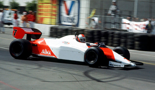 Tameo - Kit CPK004 McLaren MP4/1C Ford - 1983 U.S.A. West Grand Prix - White Metal Car Kit - Scale 1:43, Made in Italy