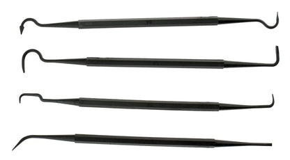 Sona 4-Pc.Double Ended Nylon Pick Set, 7-1/2''