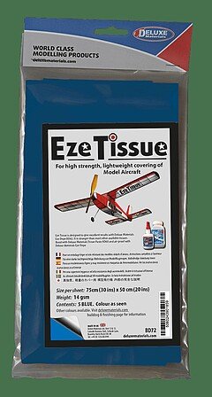 Deluxe Materials - EZE Tissue Blue 5 per pack