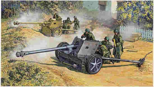 DML - 7.5cm PAK-40 W/heer Gun Crew