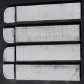 Downtown Deco - Ho Aged Sidewalk Set