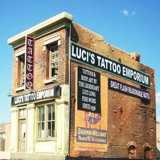 Downtown Deco - O Luci'S Tattoo Shop