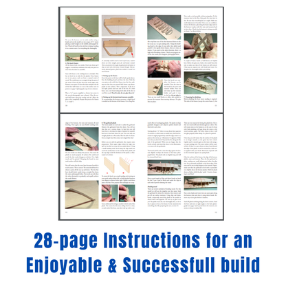 Model Shipways Lowell Grand Banks Dory with Tools 1:24 Scale Skill Level I of the Shipwright Learning Series.