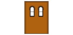 Design Preservation Model - Ho Second Story Upper Window