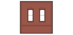 Design Preservation Model - Ho Dock Level Rect Window