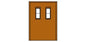 Design Preservation Model - Ho Two Story Rect 2 Window
