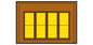 Design Preservation Model - Ho One Story Victorian Window