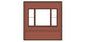 Design Preservation Model - Ho Dock Level 20th Cent Wind
