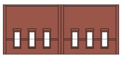 Design Preservation Model - N Dock Level Window Lower