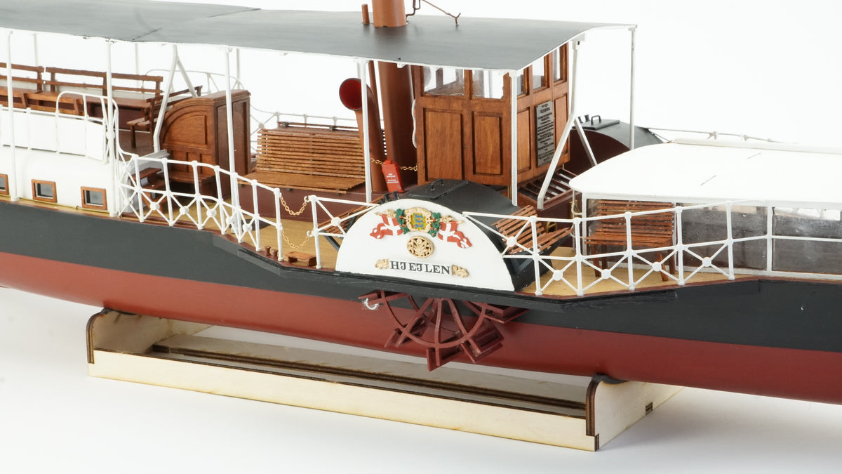 Billing Boats BB403 HJEJLEN, modèle bateau à vapeur à échelle 1:33, kit à construire en bois avec manuel photographique, 85 x 19 x 17 cm Billing Boats BB403 HJEJLEN, modèle bateau à vapeur à échelle 1:33, kit à construire en bois avec manuel photographique, 85 x 19 x 17 cm