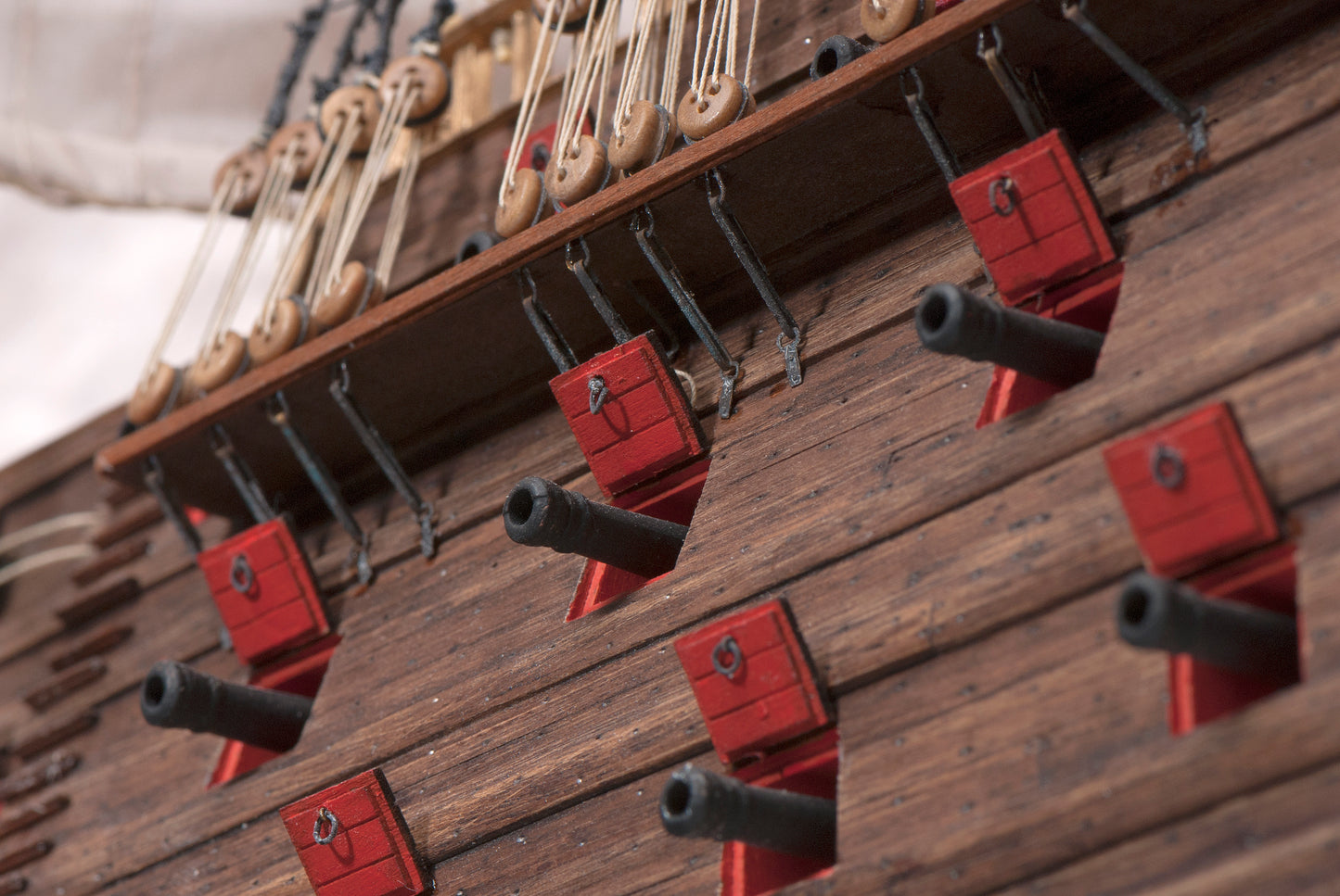 Dusek-Mamoli - D022 Nuestra Senora - Plank-On-Bulkhead Wood Ship Model Kit - 1:72 Scale - 905 mm (36") Long