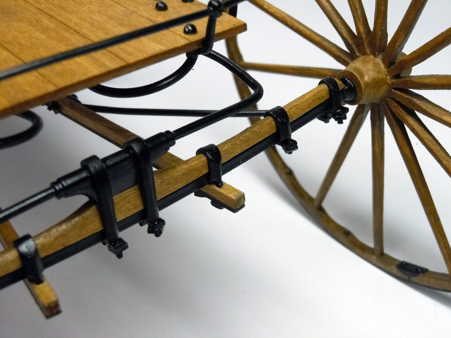 MODEL TRAILWAYS WESTERN MTN BUCKBOARD 1:12 SCALE