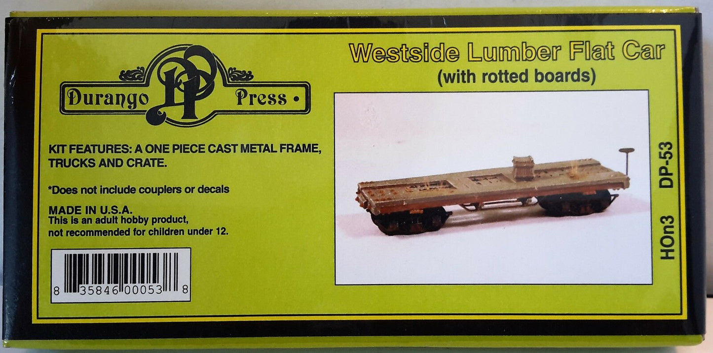 Durango Press - Hon3 Westside Flat W/rotted Bd