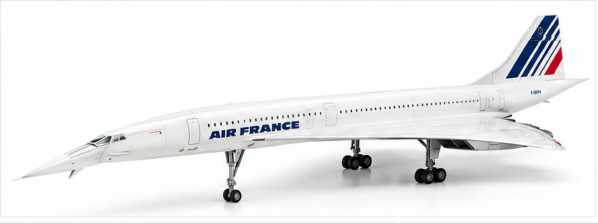 Heller - 1:125 Concorde Air France
