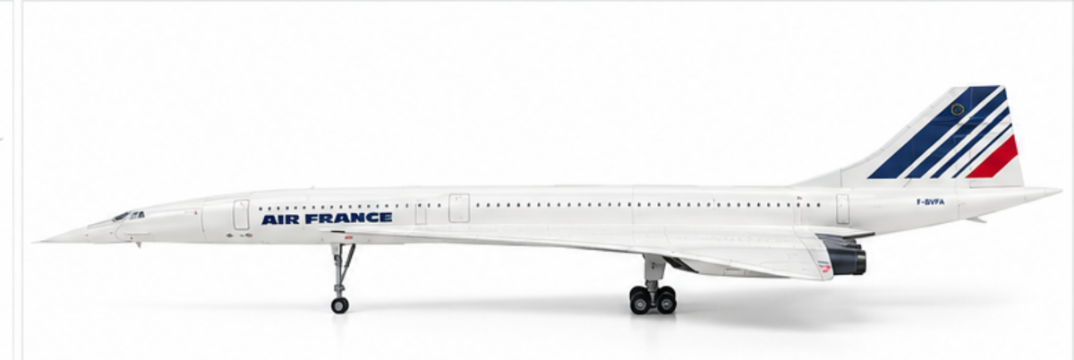 Heller - 1:125 Concorde Air France