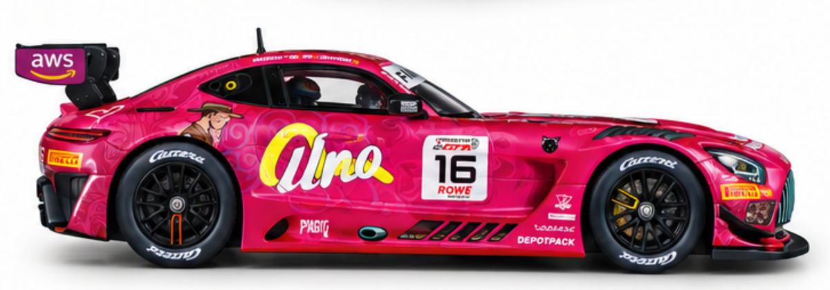 Carrera - 1:32 Mercedes-AMG GT3 Evo "Unoracing Team Landgraf, No.16" 24H Spa 2024