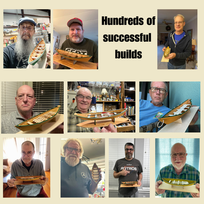 Model Shipways Lowell Grand Banks Dory 1:24 Scale  with Tools, Glue & Paint