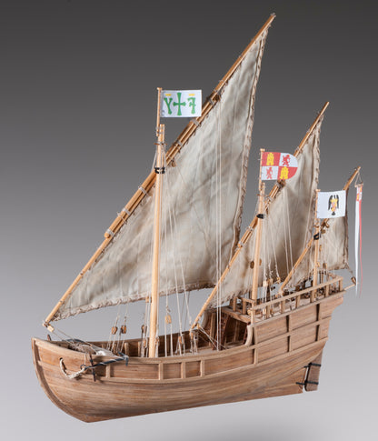 Dusek-Mamoli - Nina Wood Model Ship Kit D012 Scale 1:72