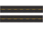 Easy Streets - HO Easy St. Fresh Asphalt 10' Passing