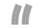 Easy Streets - HO Aged Asphalt Broad Curve Interstate