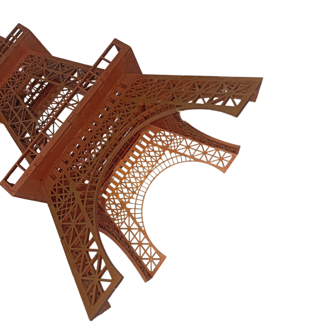 Nauticurso Eiffel Tower Wood Kit 1:550 (23" Tall)