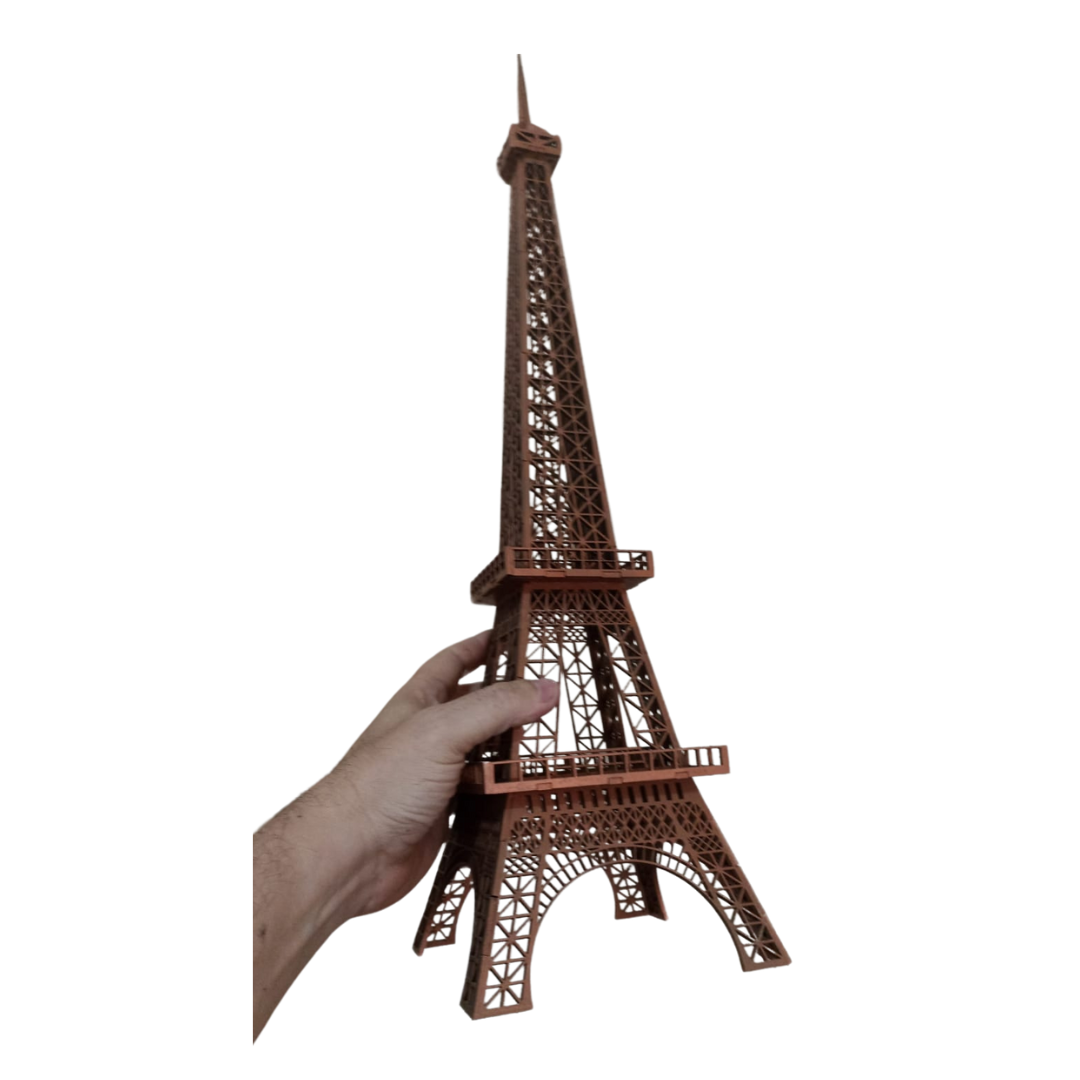 Nauticurso Eiffel Tower Wood Kit 1:550 (23" Tall)