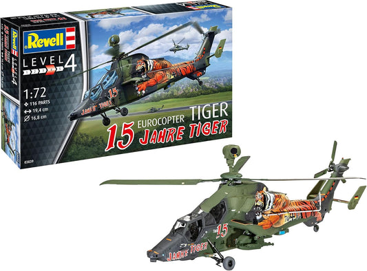 Revell - 03839 Eurocopter Tiger 15 Jahre Tiger 1:72