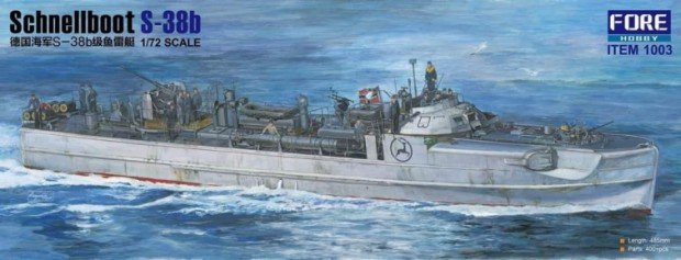 Fore Hobby - German Schnellboot S-38B Armored Bridge