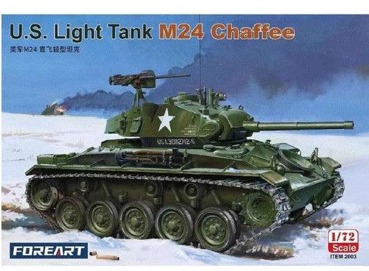 Fore Hobby - M24 Chaffe Lt Tank 1:72