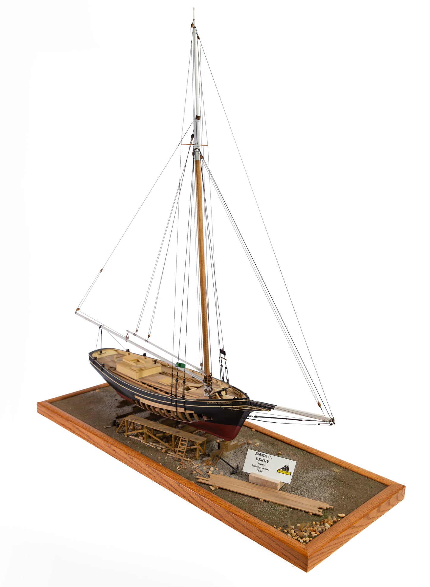 Model Shipways EMMA C. BERRY LOBSTER SMACK 1:32 SCALE