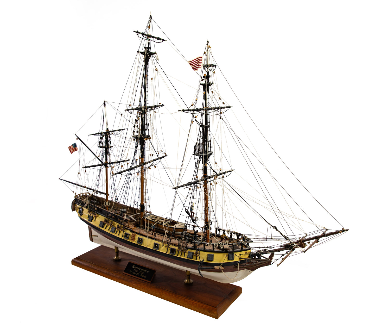 Model Shipways RATTLESNAKE US PRIVATEER 1:64 SCALE