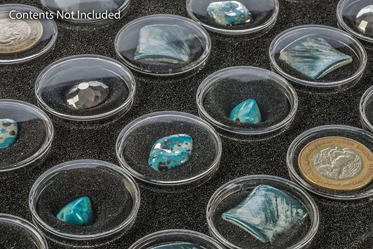 Round Gem Holder 1-3/4'' x 3/4'' 12 pcs