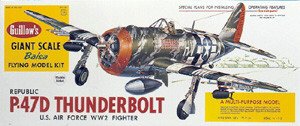 Guillows - P-47 Thunderbolt 30'