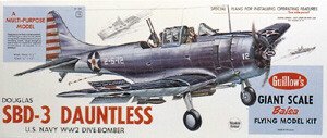 Guillows - Sbd-3 Dauntless 31'