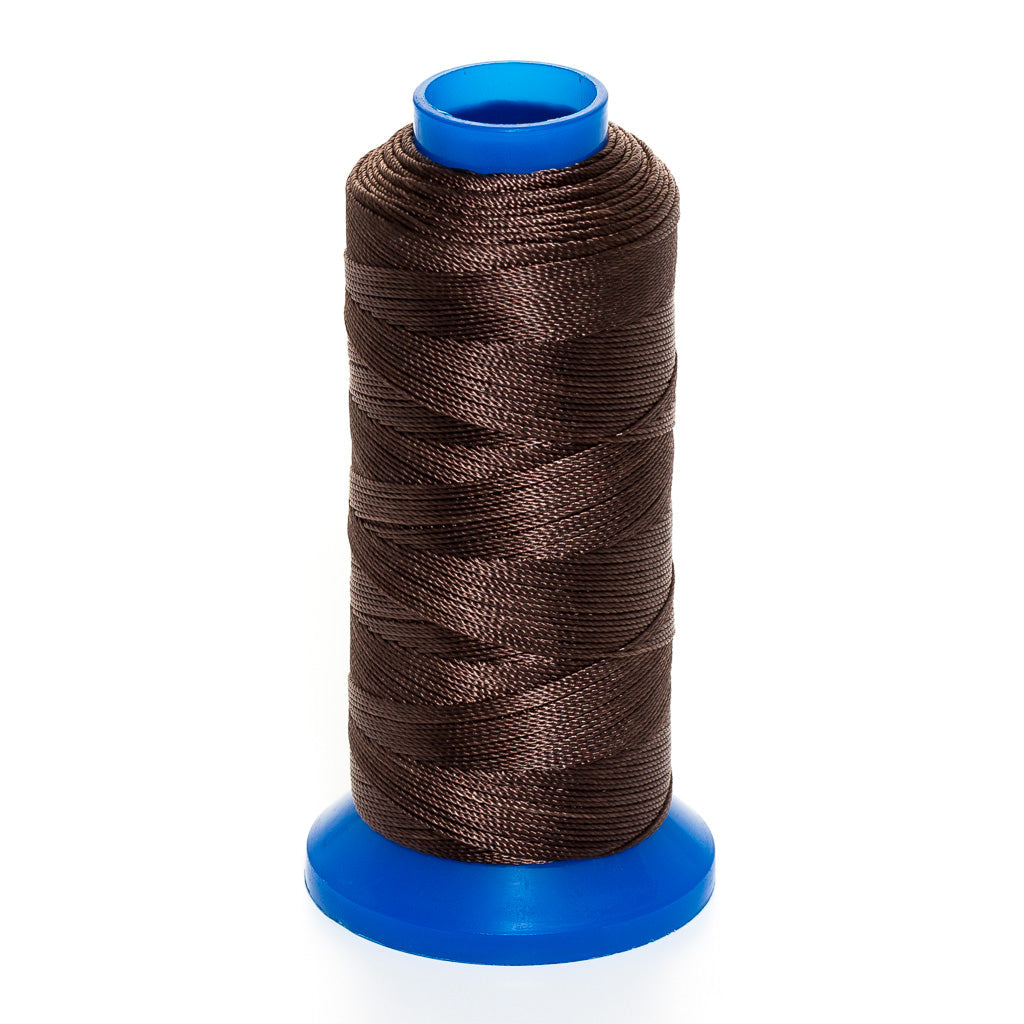 Griffin - Rigging Line @.08" x 65yds (@2mm x 60m) Dark Brown Bead Cord Jewelry Nylon Spool