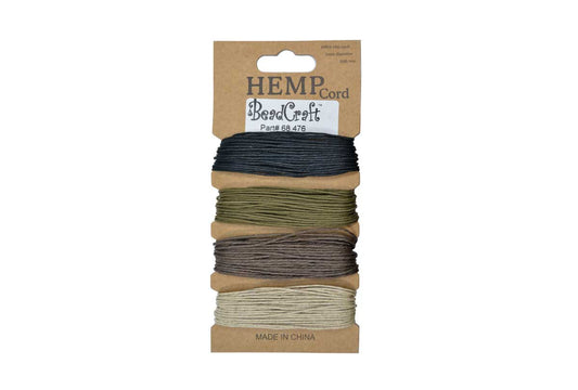 Grobet - Hemp Set: Blk,Coffee,Brown,Tan