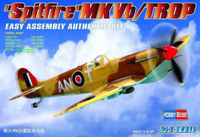Hobby Boss - Spitfire Mk.Vb Trop 1:72