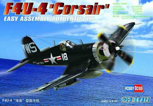 Hobby Boss - F-4U-4 Corsair 1:72