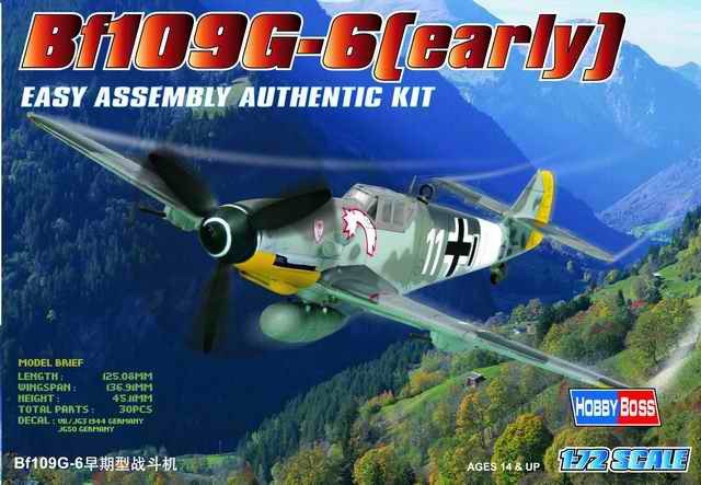 Hobby Boss - Bf-109G-6 Early 1:72
