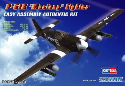 Hobby Boss - P-51B Mustang 1:72