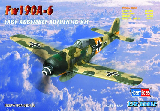 Hobby Boss - Fw-190A-6 Focke Wulf 1:72