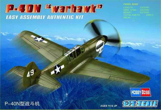 Hobby Boss - P-40N Warhawk 1:72