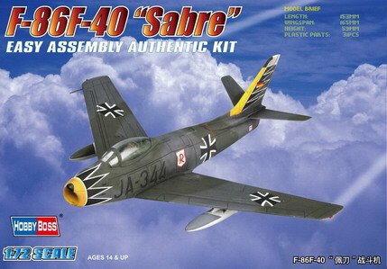 Hobby Boss - F-86F-40 Sabre 1:72