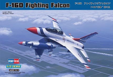 Hobby Boss - F-16D Falcon Thunderbirds 1:72